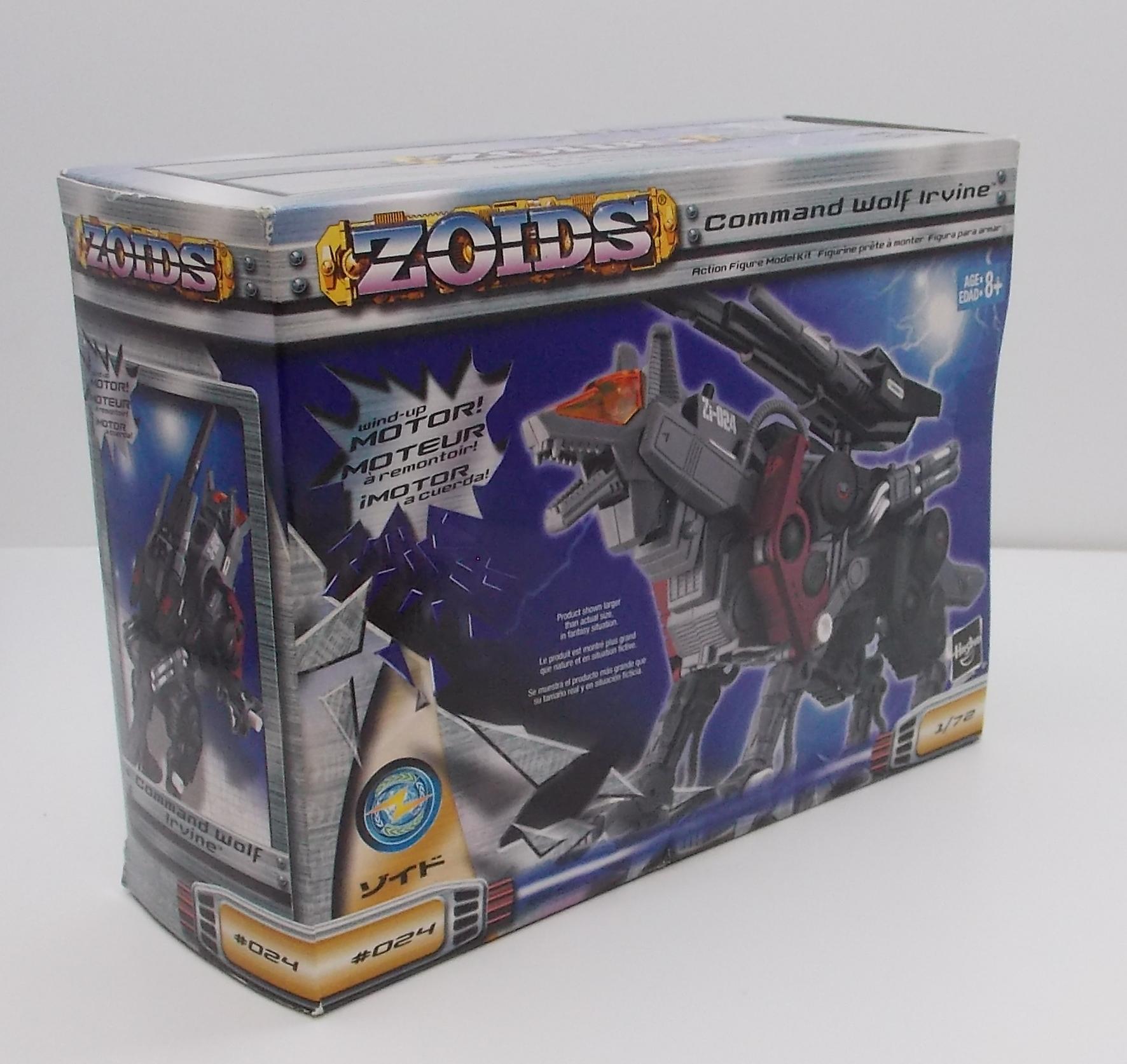 Zoids Command Wolf Irvine Motorized Action Figure Model Kit