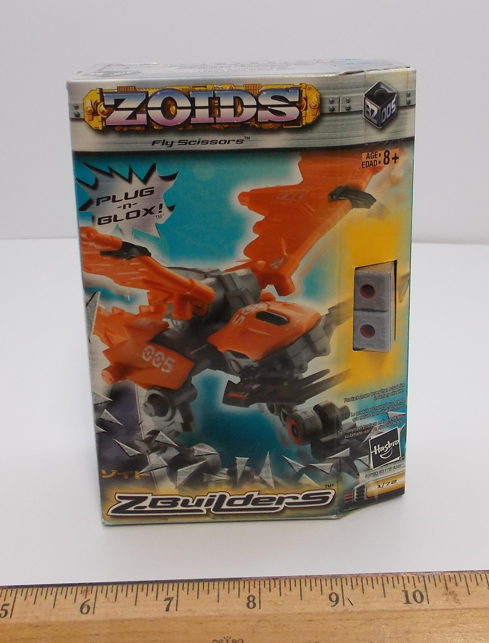 Zoids Fly Scissors Plug-N-Blox Action Figure Model Kit