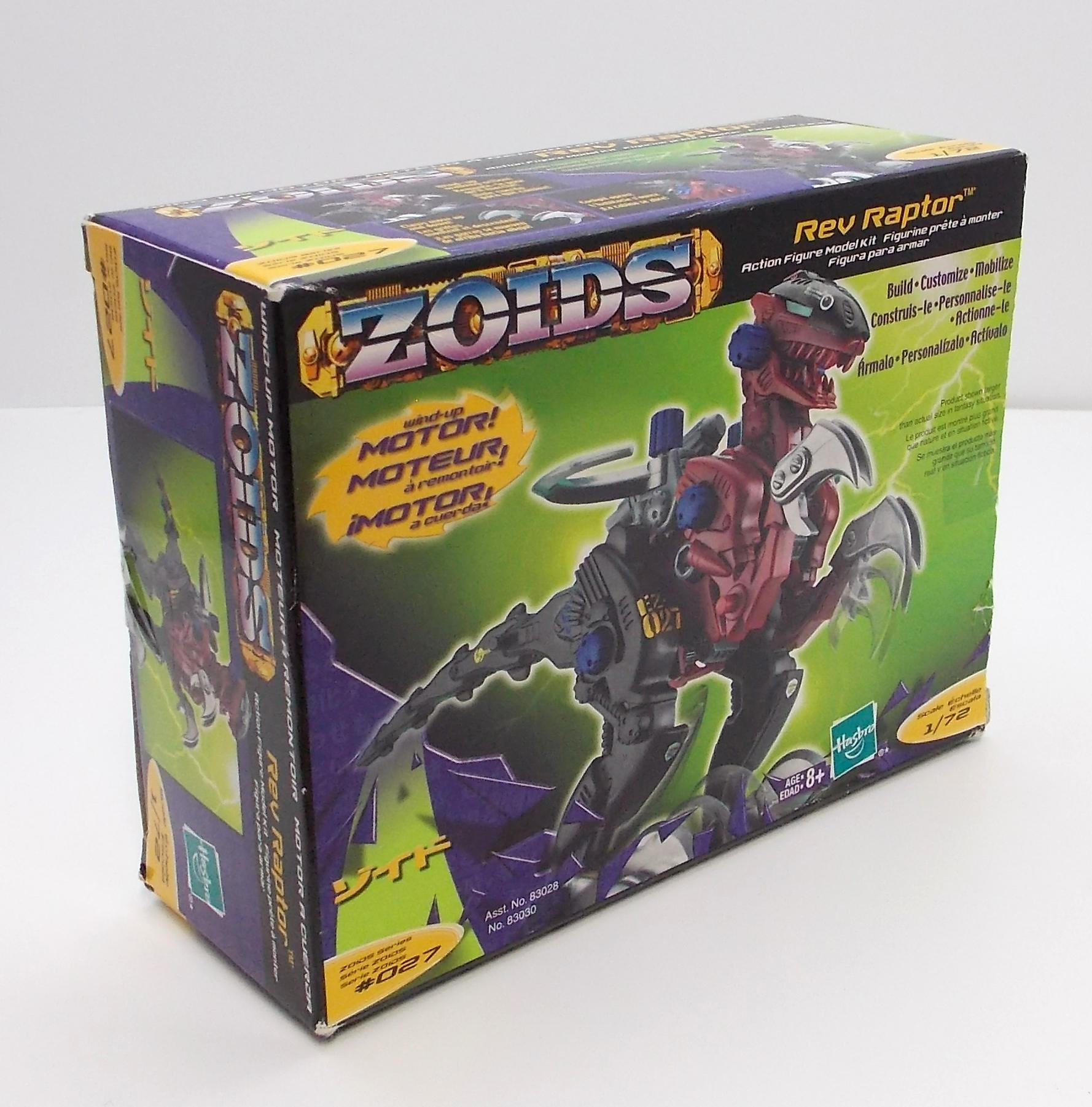 Zoids Rev Raptor Motorized Action Figure Model Kit