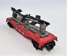 Vintage O-Gauge Lionel Train 6823 Speedy Gonzales Missile Flat Car