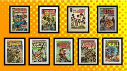 Vintage Comic Book Grouping