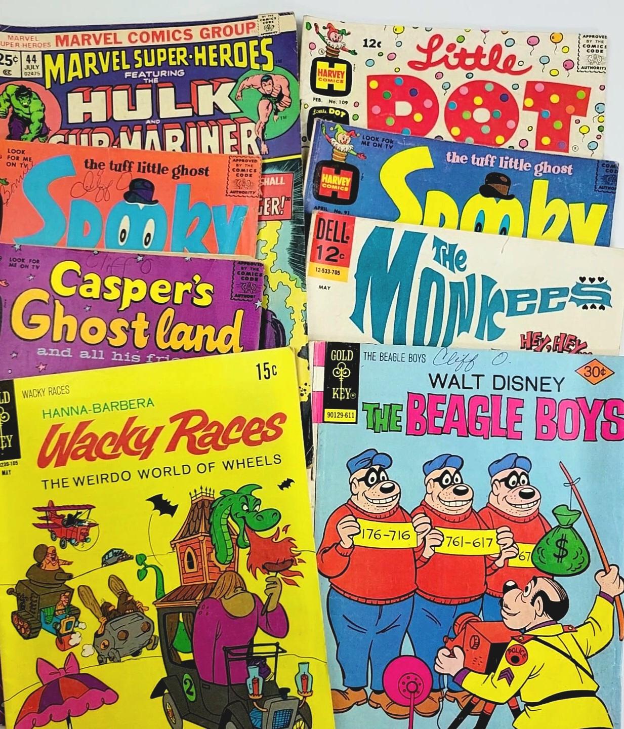 Vintage Comic Book Grouping