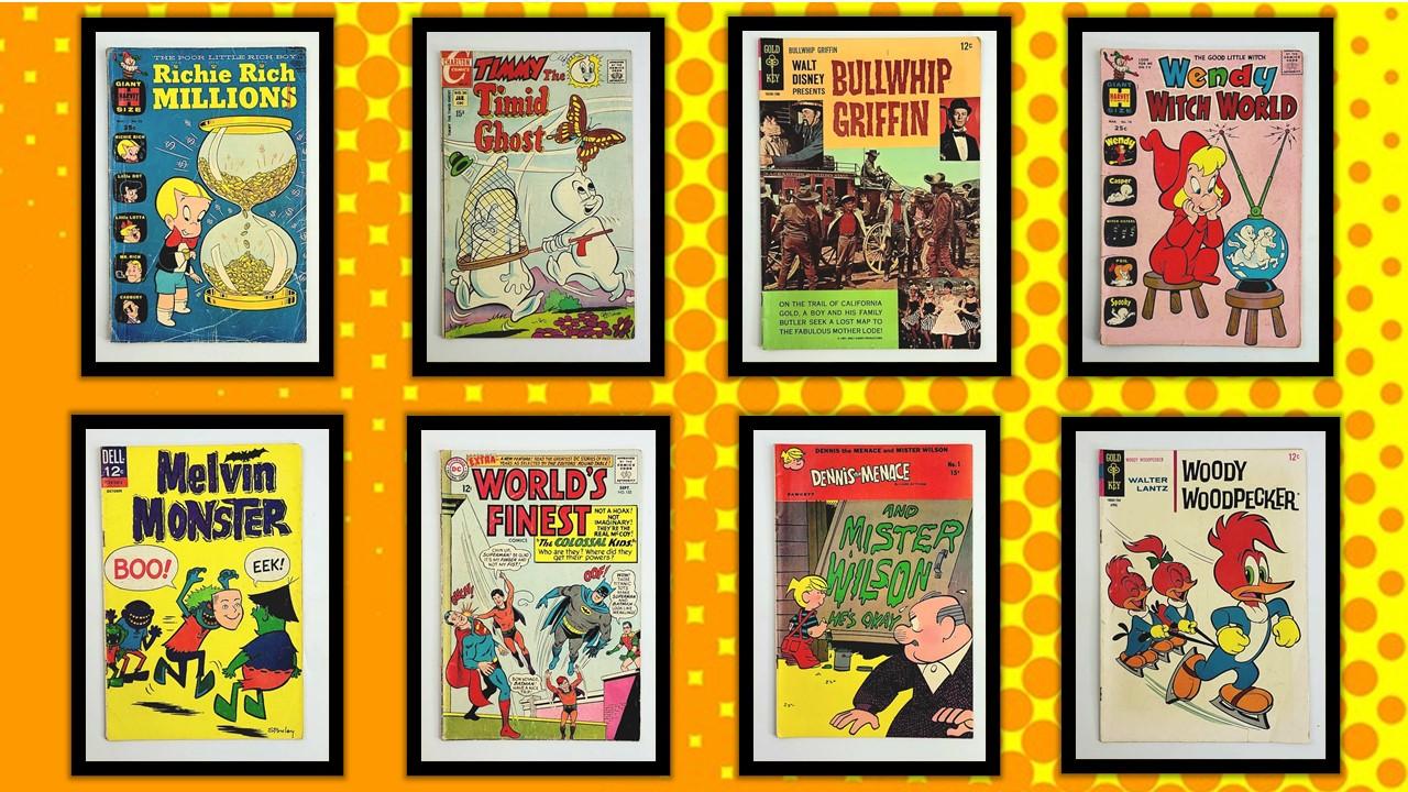 Vintage Comic Book Grouping