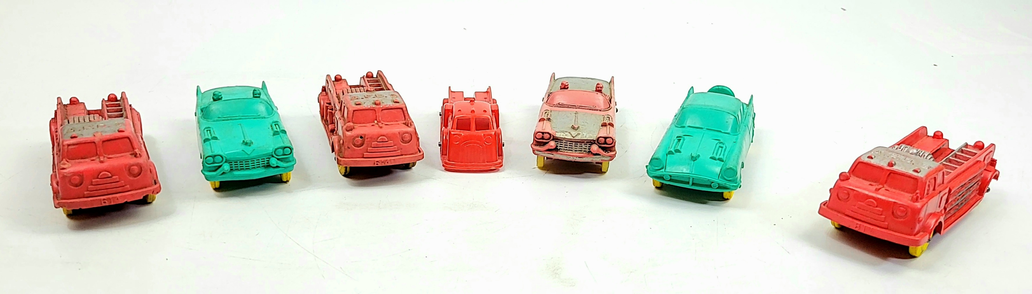 Vintage Auburn Rubber Vehicle Toy Grouping