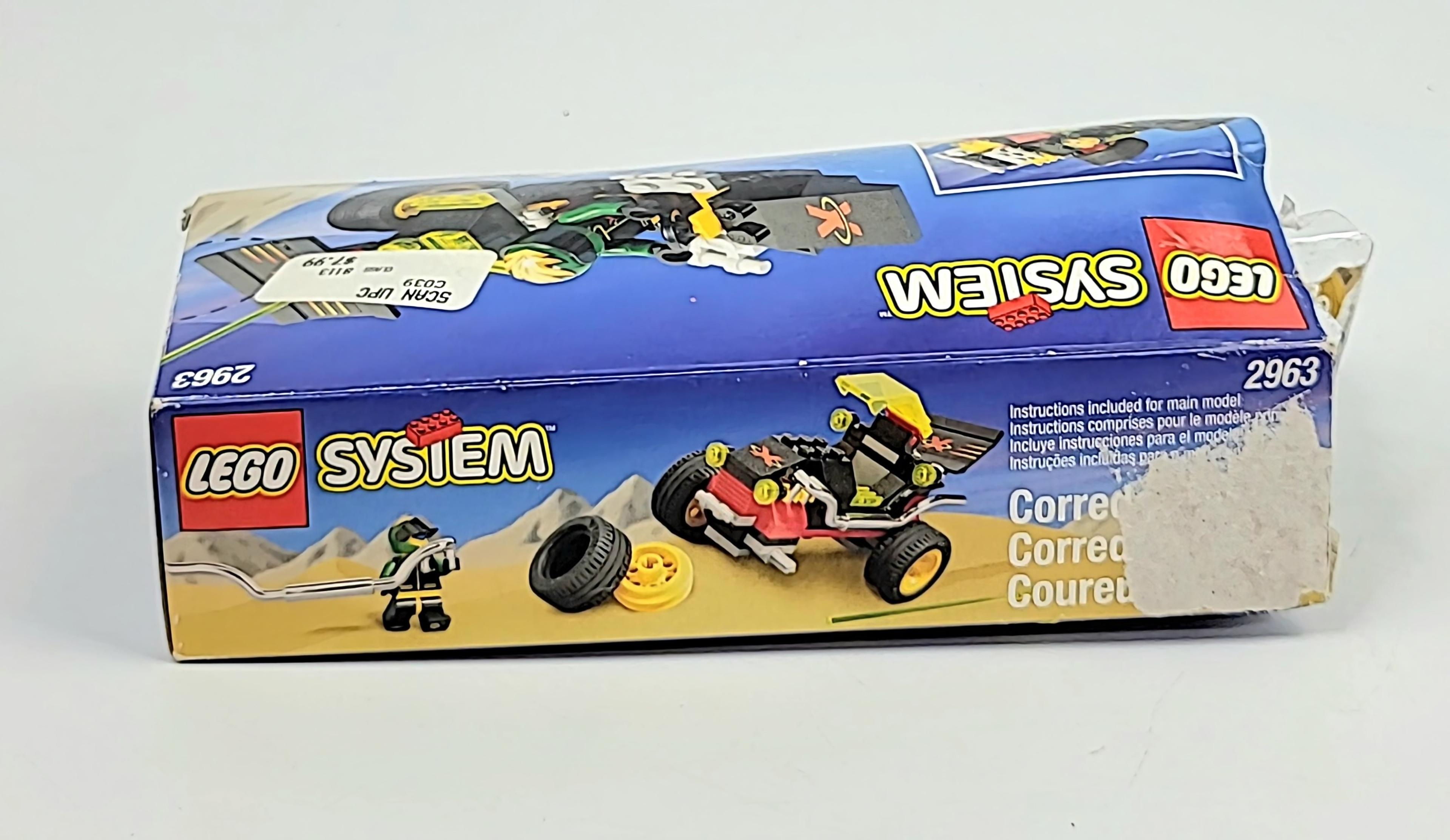 Lego System Set 2963 Extreme Team Racer OPEN BOX *Incomplete*