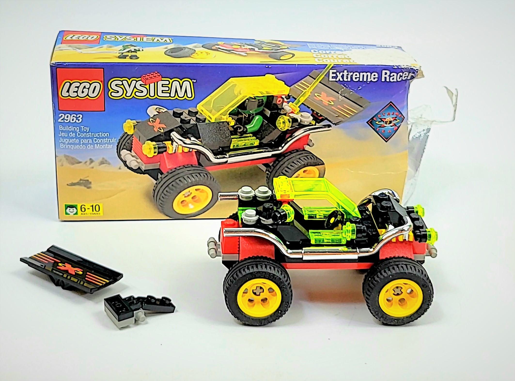 Lego System Set 2963 Extreme Team Racer OPEN BOX *Incomplete*