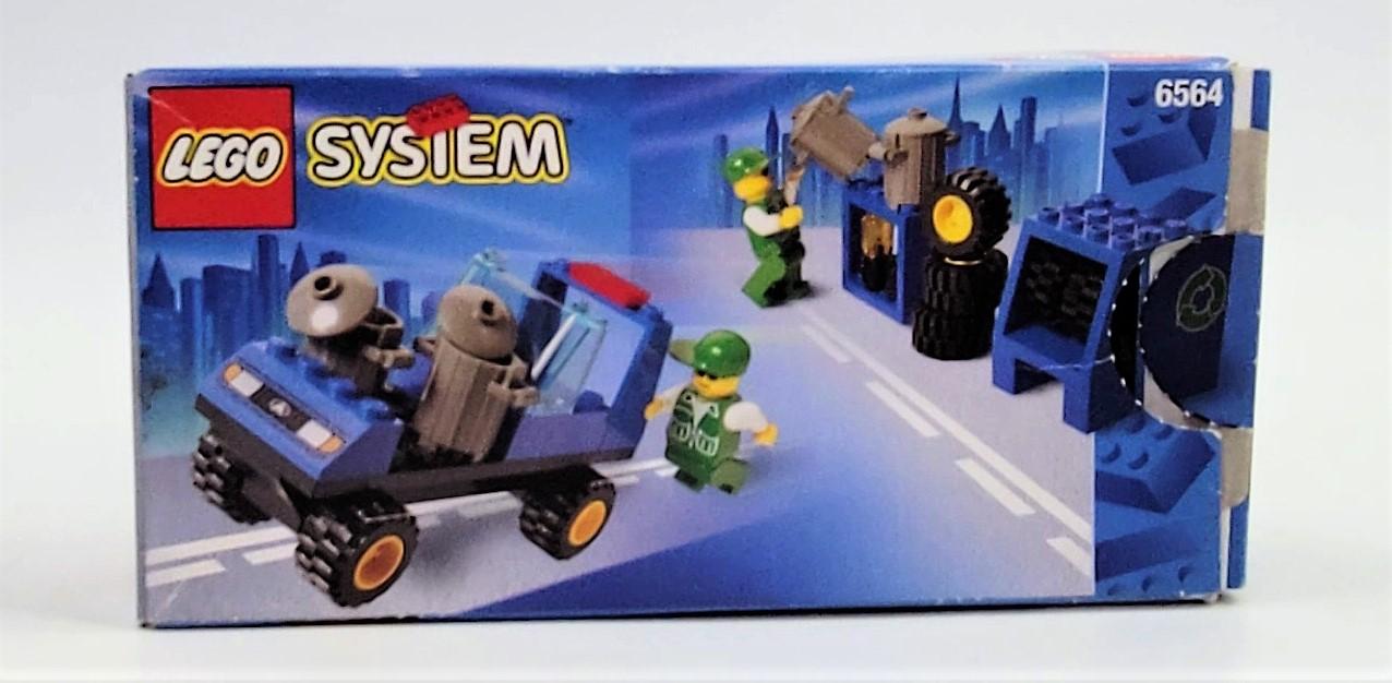 Lego System Set 6564 Town Jr Recycle Truck OPEN BOX