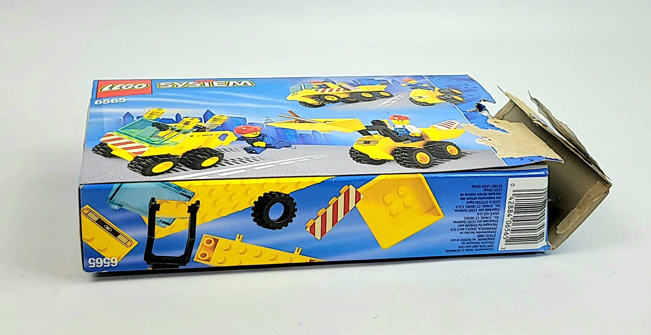 Lego System Set 6565 Town Jr Construction Crew OPEN BOX *Incomplete*