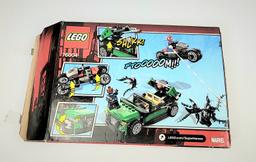 Marvel Lego 76004 Spider-Man Spider-Cycle Chase Building Block Set *May be Incomplete*