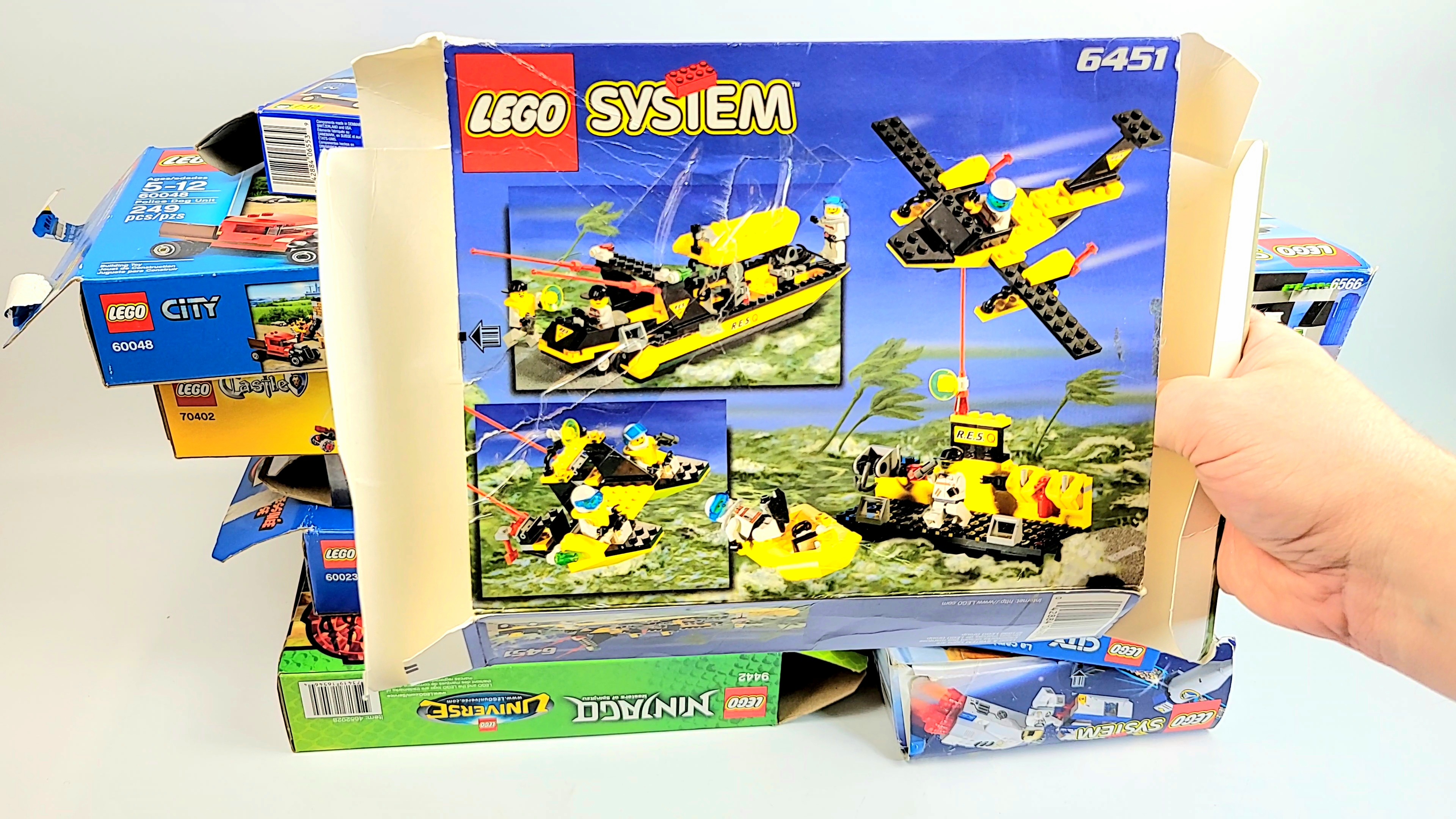 Lego Box / Ephemera Grouping