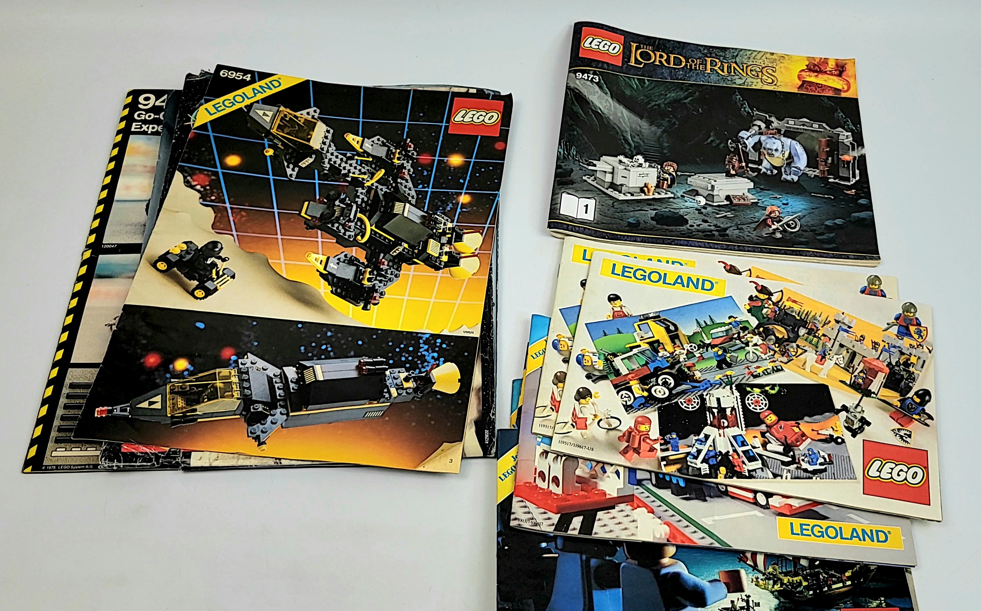 Lego Instruction Books / Ephemera Grouping