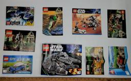 Lego Instruction Books / Ephemera Grouping