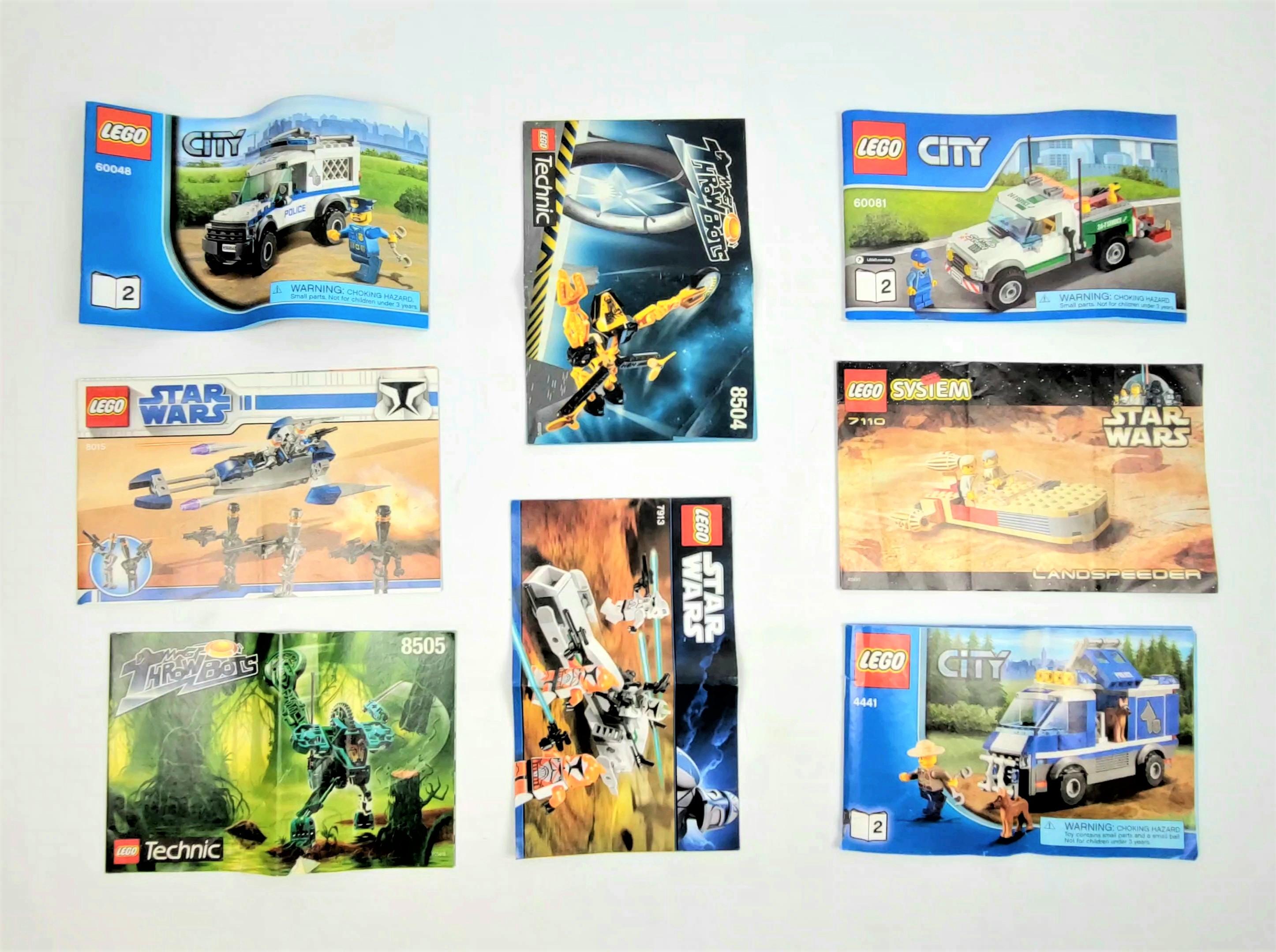 Lego Instruction Books / Ephemera Grouping