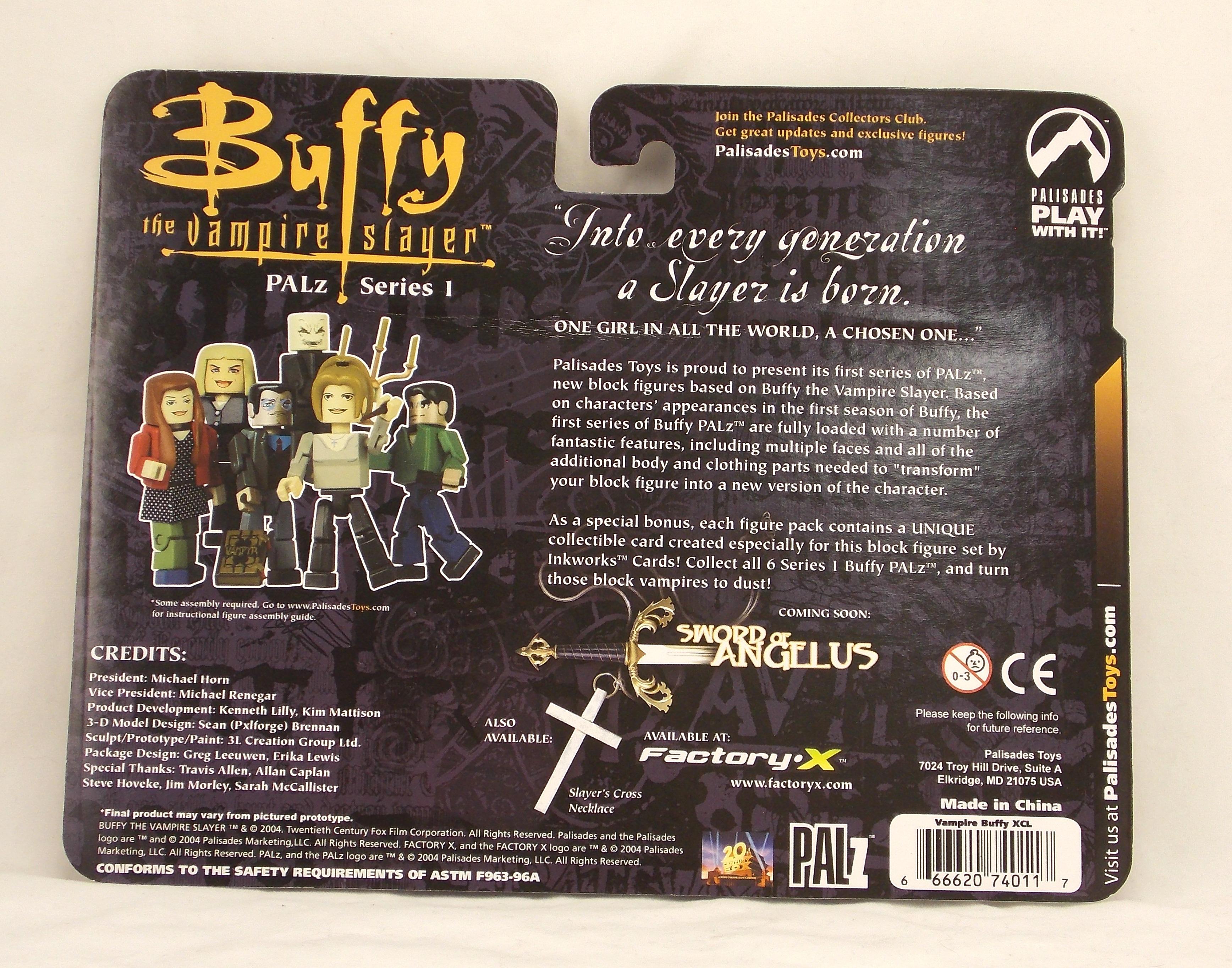 Buffy the Vampire Slayer "Vampire Buffy" Wizard World Exclusive Palz Figure