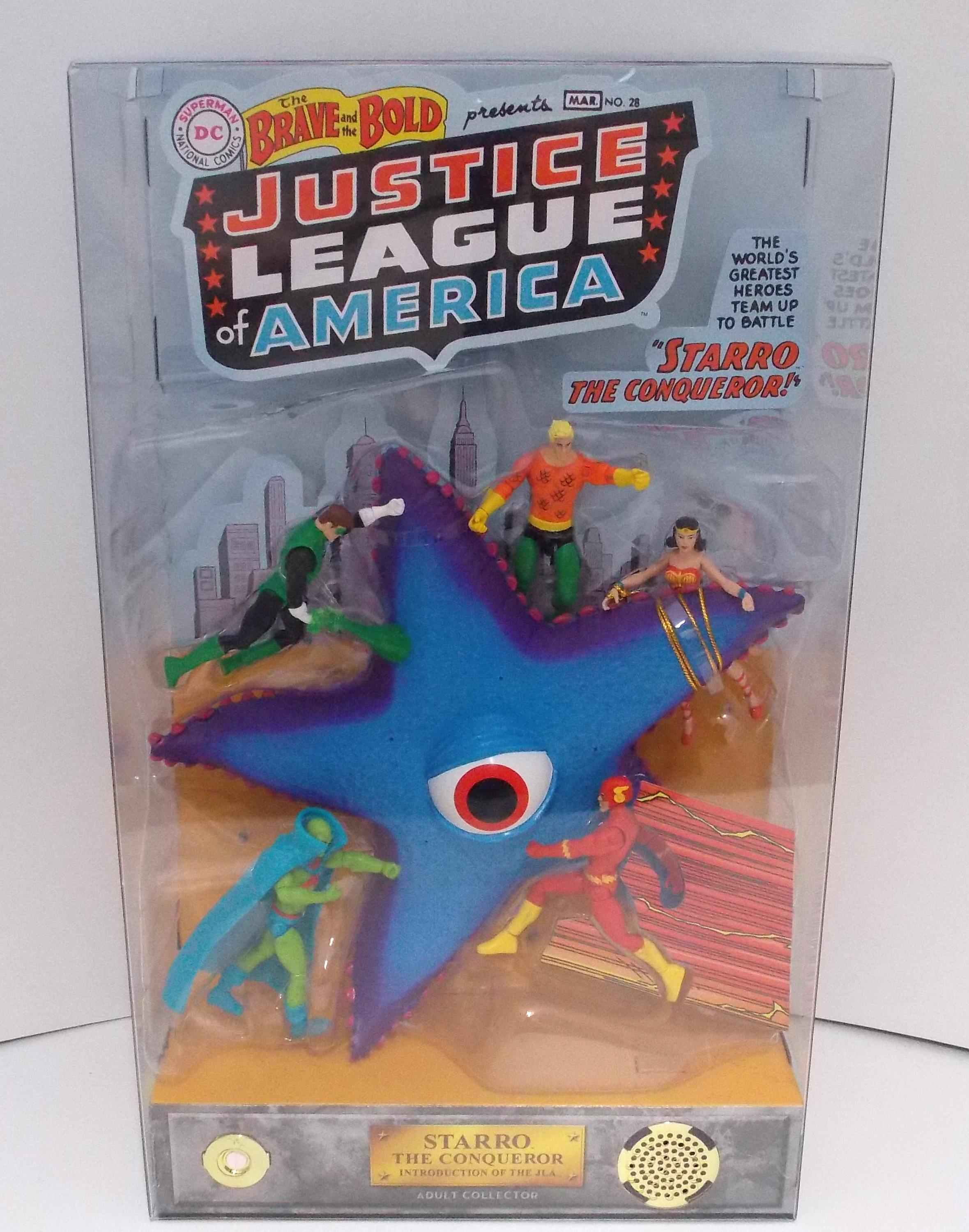 SDCC Starro 75th Anniversary Justice League Action Figure Toy Set