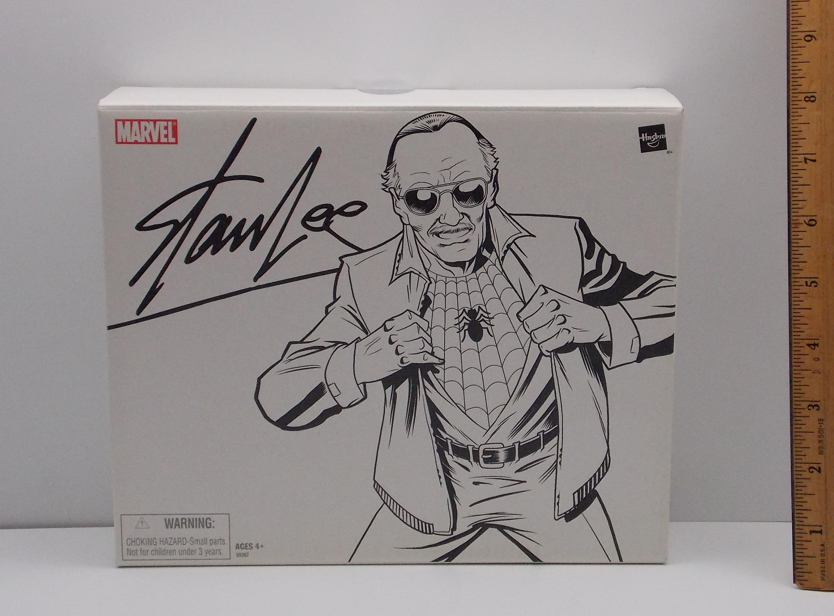 2007 SDCC Exclusive Stan Lee Spider-Man Marvel Legends Peter Parker "Signed" Figure