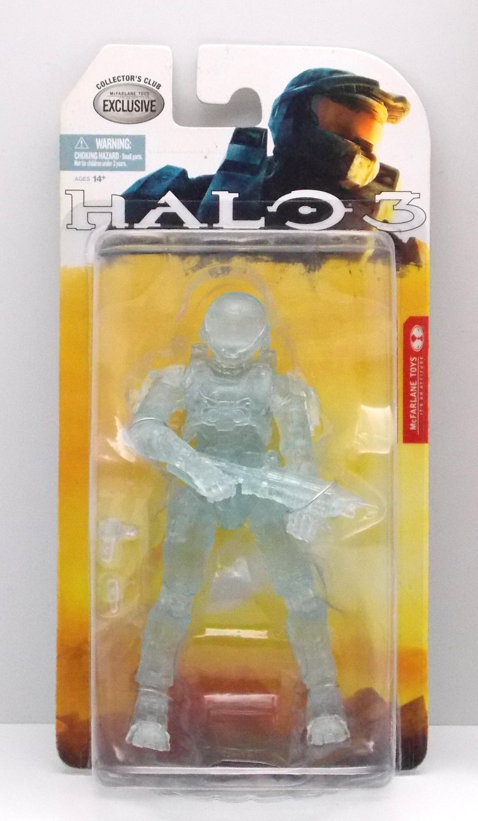 HALO 3 Active Camo Spartan Exclusive Spawn Collector's Club Todd McFarlane Action Figure