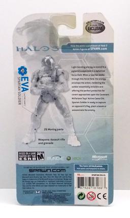 HALO 3 Active Camo Spartan Exclusive Spawn Collector's Club Todd McFarlane Action Figure