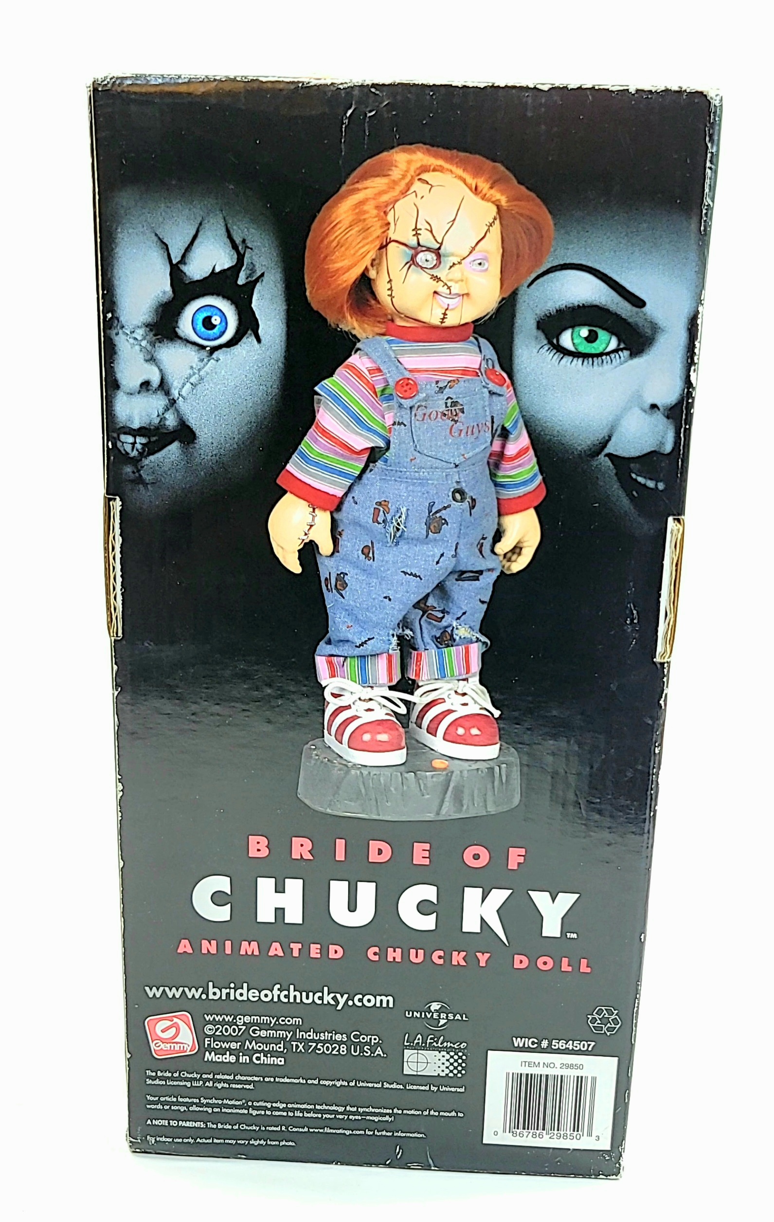 Rare Gemmy "Bride of Chucky" Animated 14" Talking Action Figure Doll