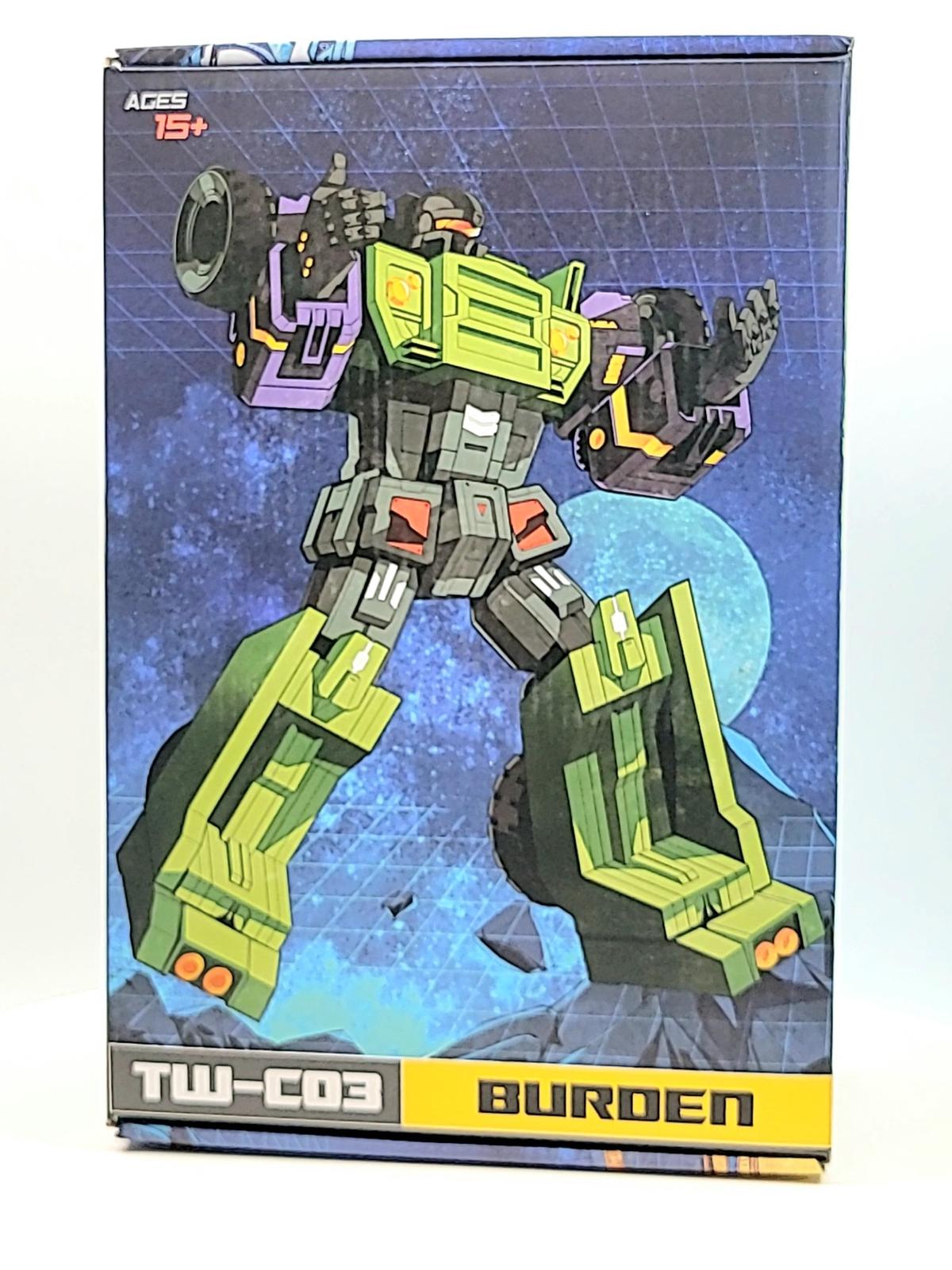 Toy World Burden TW C03 Devastator Long Haul *BOX ONLY - NO FIGURE*