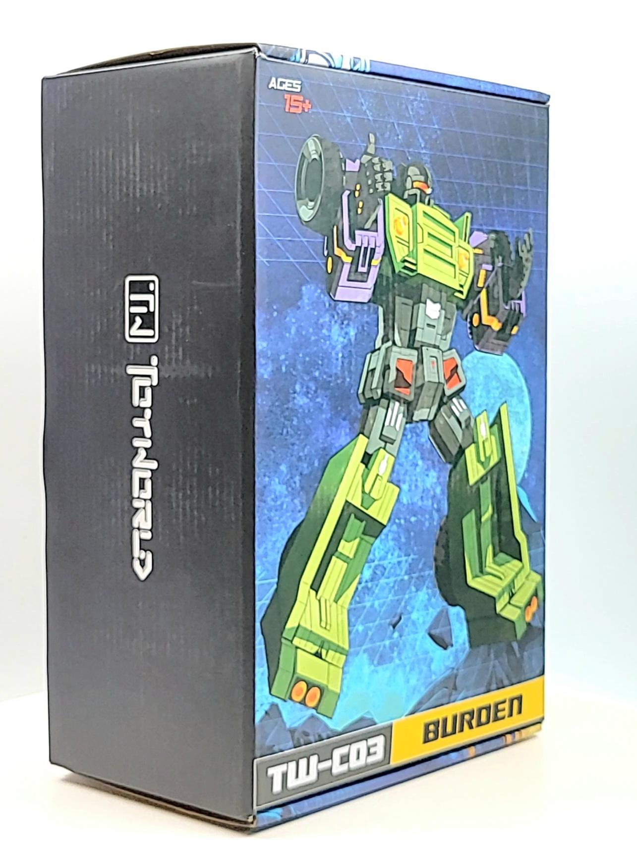 Toy World Burden TW C03 Devastator Long Haul *BOX ONLY - NO FIGURE*