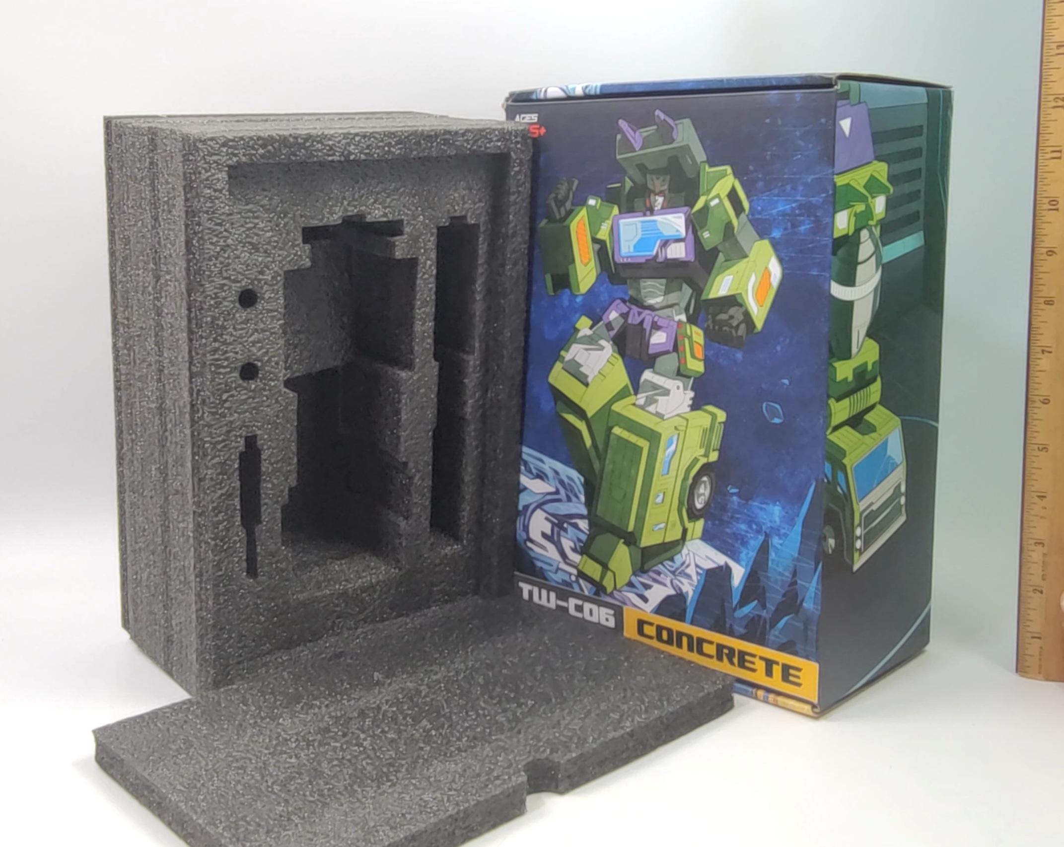Toy World Concrete TW C06 Devastator Mixmaster *BOX ONLY - NO FIGURE*