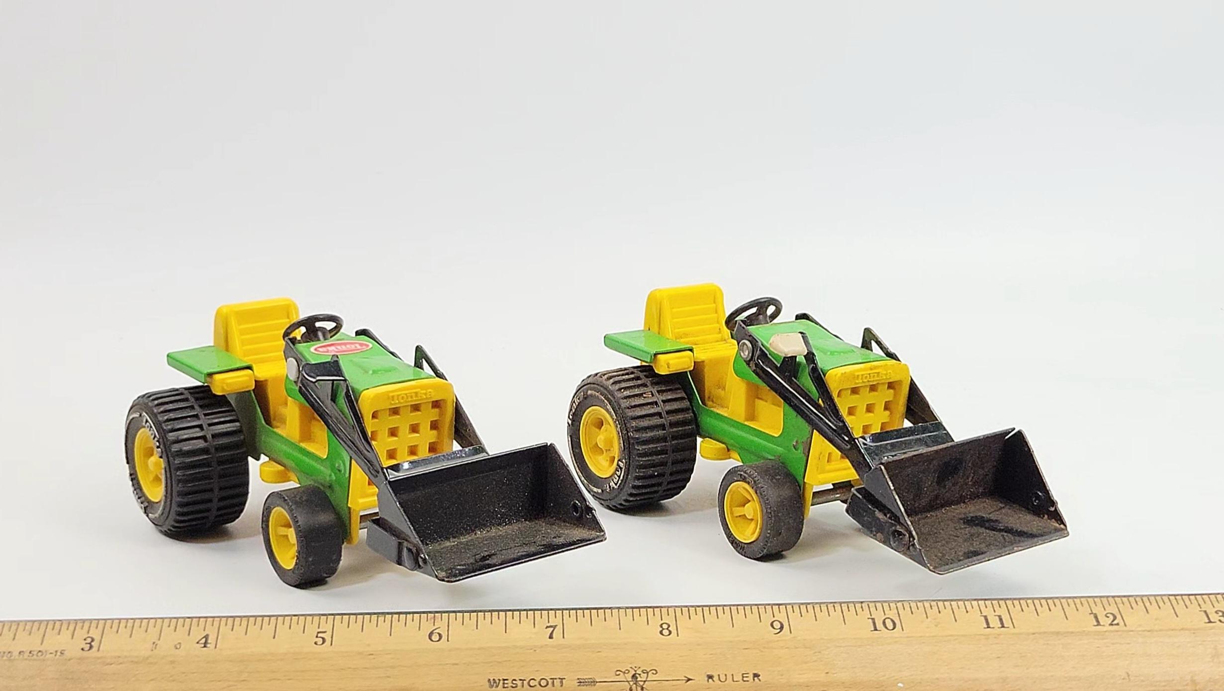 Assorted Diecast Tonka Farm Toy Vehicle Grouping