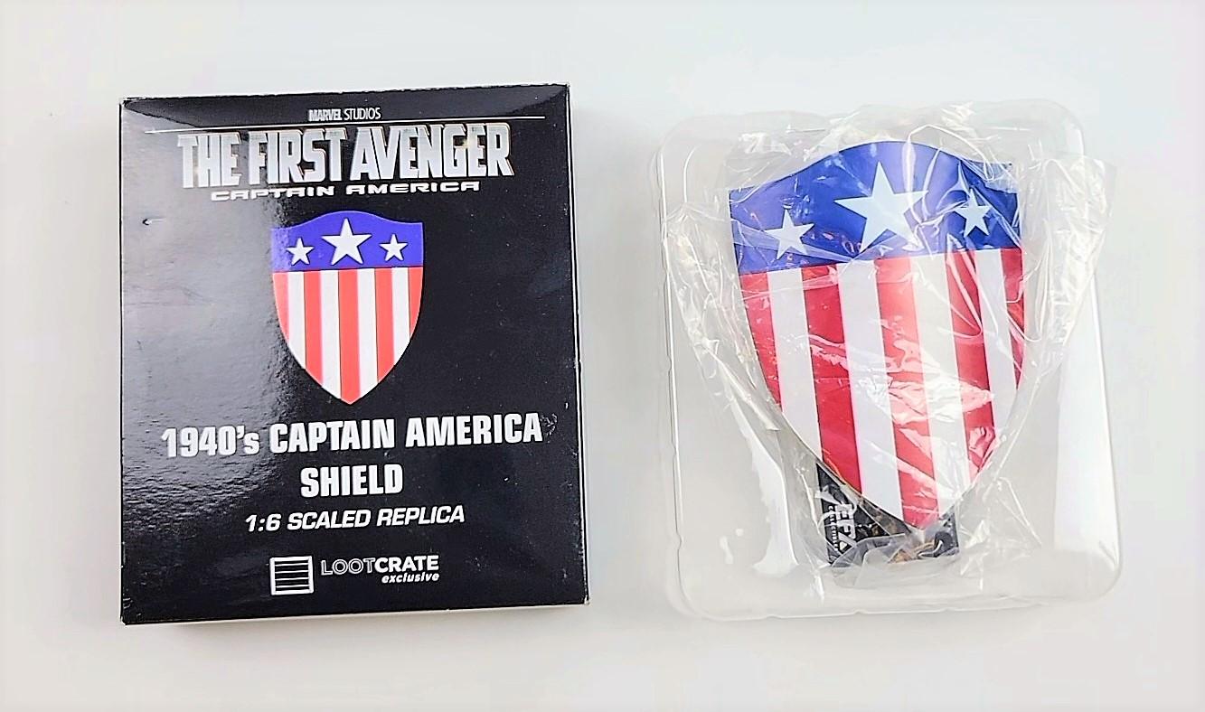 Loot Crate Captain America The First Avenger 1:6 Scale 1940's Captain America Shield Replica