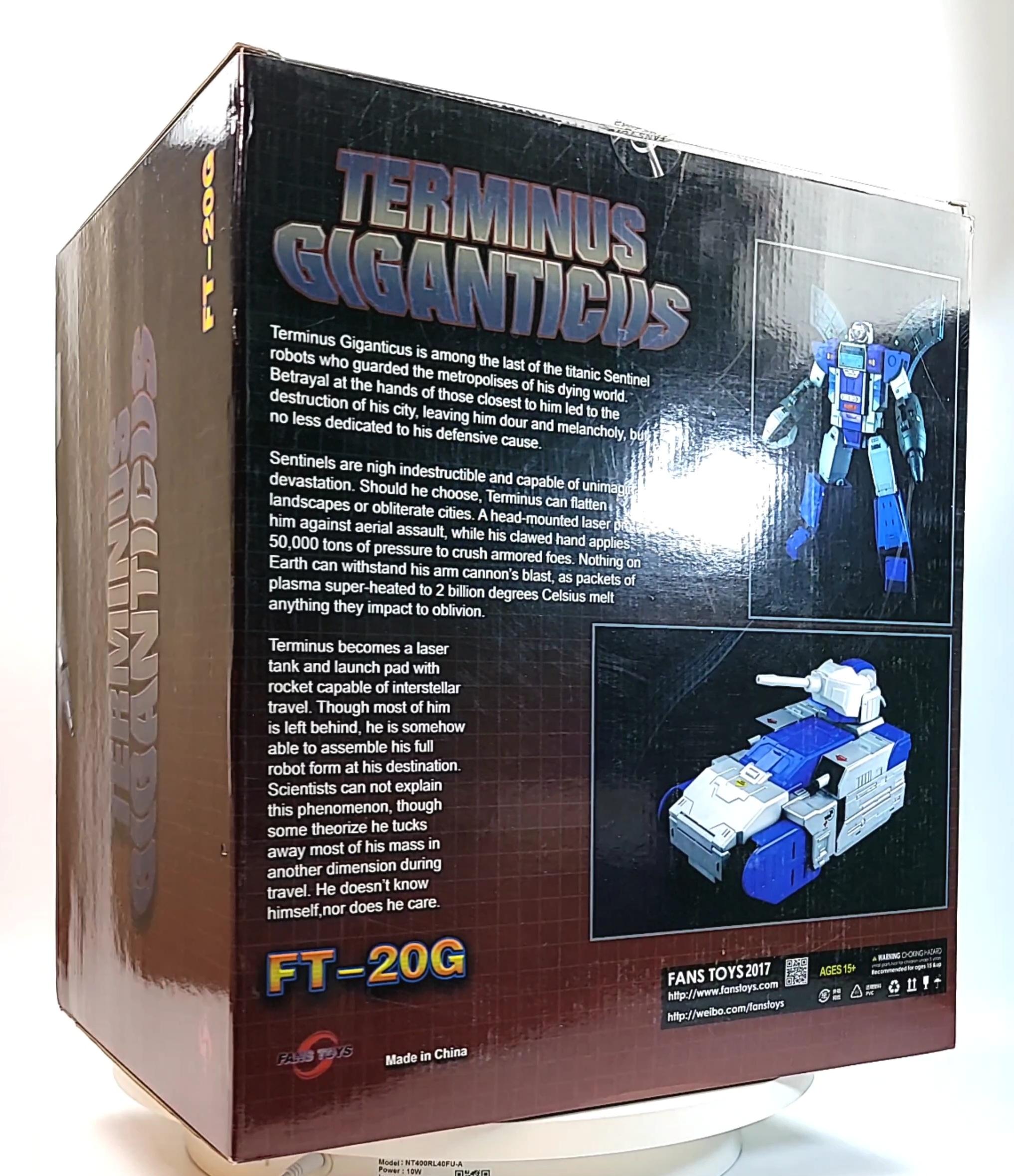 Fans Toys Terminus Giganticus FT20G Omega Supreme BOX ONLY - NO FIGURE