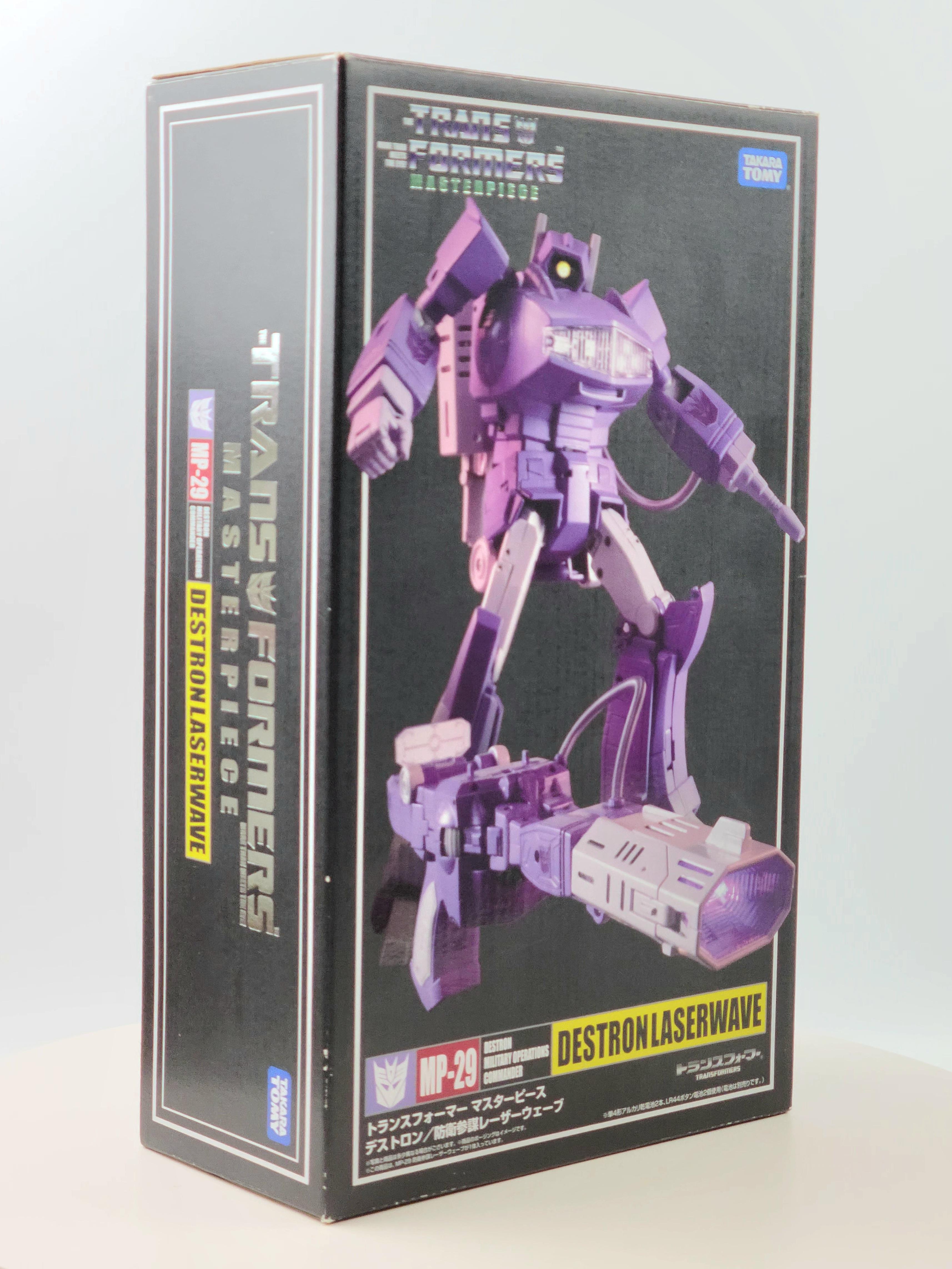 Transformers Masterpiece MP 29 Destron Laserwave BOX ONLY - NO FIGURES