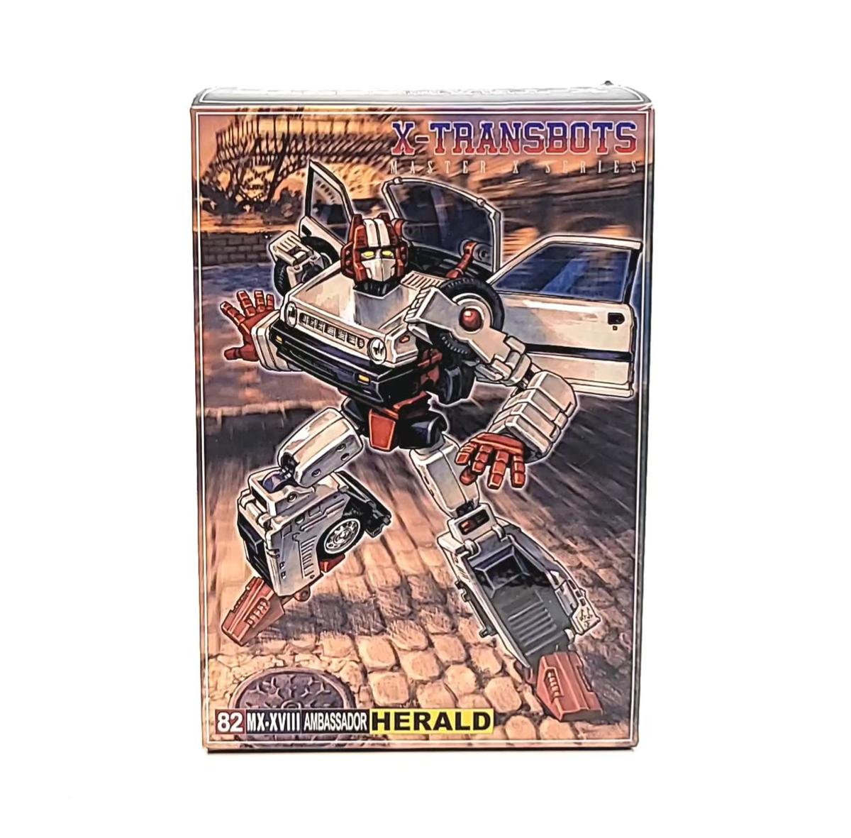 X Transbots Master X Series Herald MX XVIII Crosscut BOX ONLY - NO FIGURE