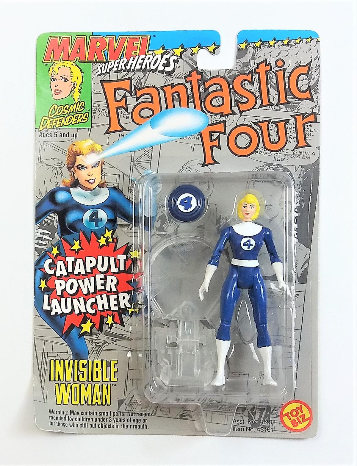 Fantastic Four Invisible Woman Marvel Super Heroes Vintage Action Figure
