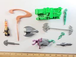 Vintage Kenner Batman Action Figure Accessories Grouping