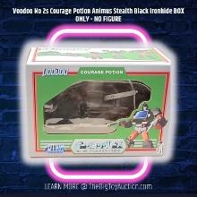 Voodoo No 2s Courage Potion Animus Stealth Black Ironhide BOX ONLY - NO FIGURE