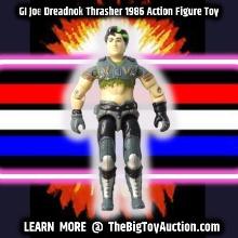 GI Joe Dreadnok Thrasher 1986 Action Figure Toy