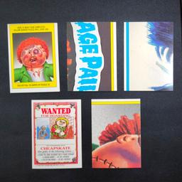 1988 Garbage Pail Kids Topps Trading Sticker Card Grouping