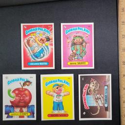 1988 Garbage Pail Kids Topps Trading Sticker Card Grouping