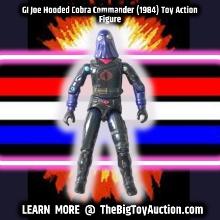 GI Joe Hooded Cobra Commander (1984) Toy Action Figure