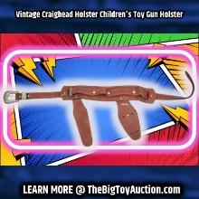 Vintage Craighead Holster Children's Toy Gun Holster