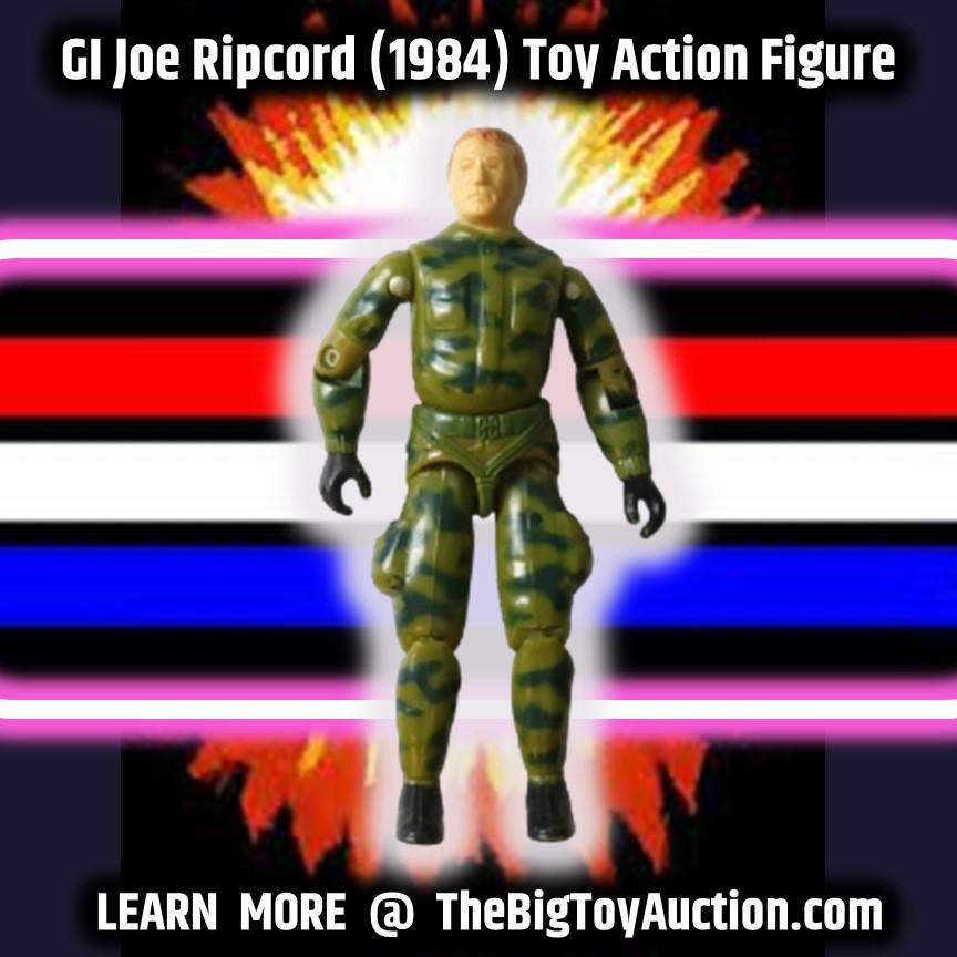 GI Joe Ripcord (1984) Toy Action Figure