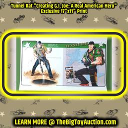Tunnel Rat "Creating G.I. Joe: A Real American Hero" Exclusive 17"x11" Print