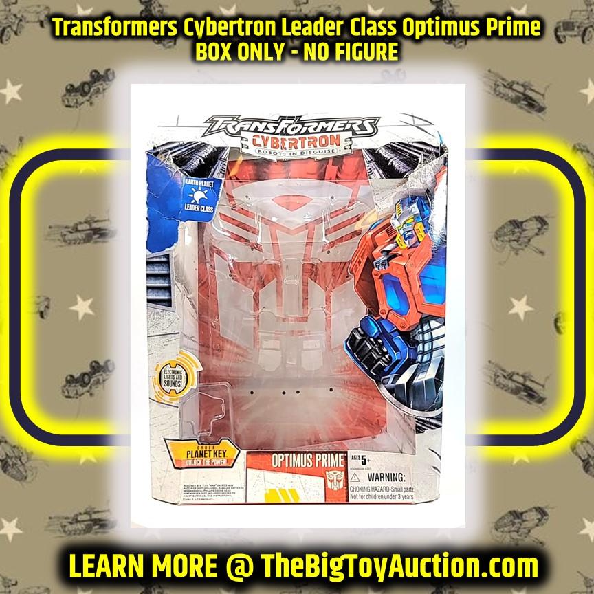 Transformers Cybertron Leader Class Optimus Prime BOX ONLY - NO FIGURE