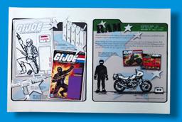 Snake Eyes / RAM Cycle "Creating G.I. Joe: A Real American Hero" Exclusive 17"x11" Print