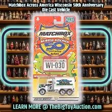 Matchbox Across America Wisconsin 50th Anniversary Die Cast Vehicle