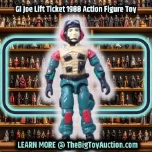GI Joe Lift Ticket 1988 Action Figure Toy