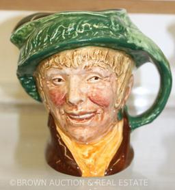 (3) Royal Doulton small character mugs - Gulliver, Harriet and Long John Silver