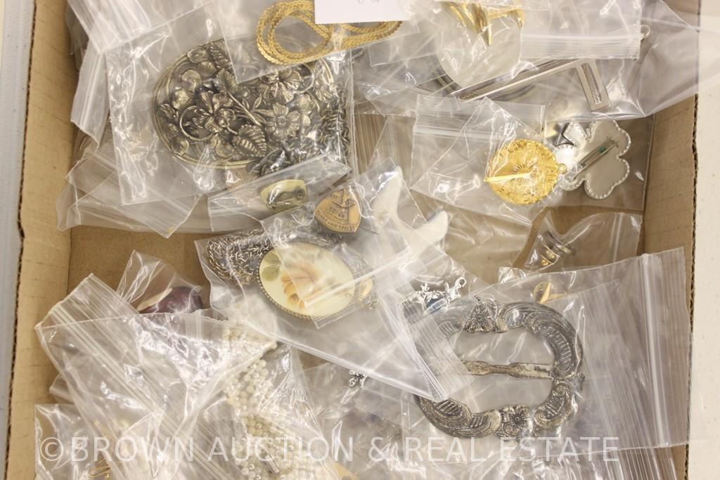 Box lot of costume jewelry