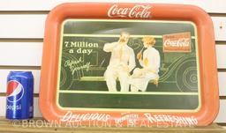 (4) Coca-Cola trays