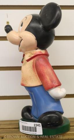 Plastic Mickey Mouse bank