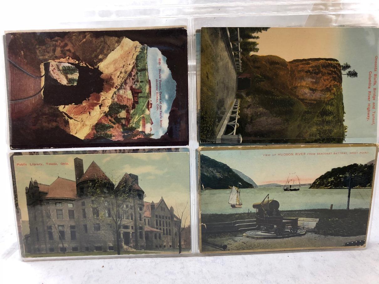 (20) assorted vintage and antique post cards